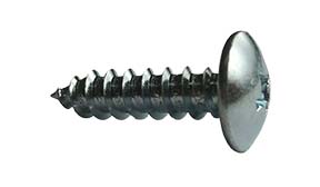 Universal License Plate Screws Truss Head